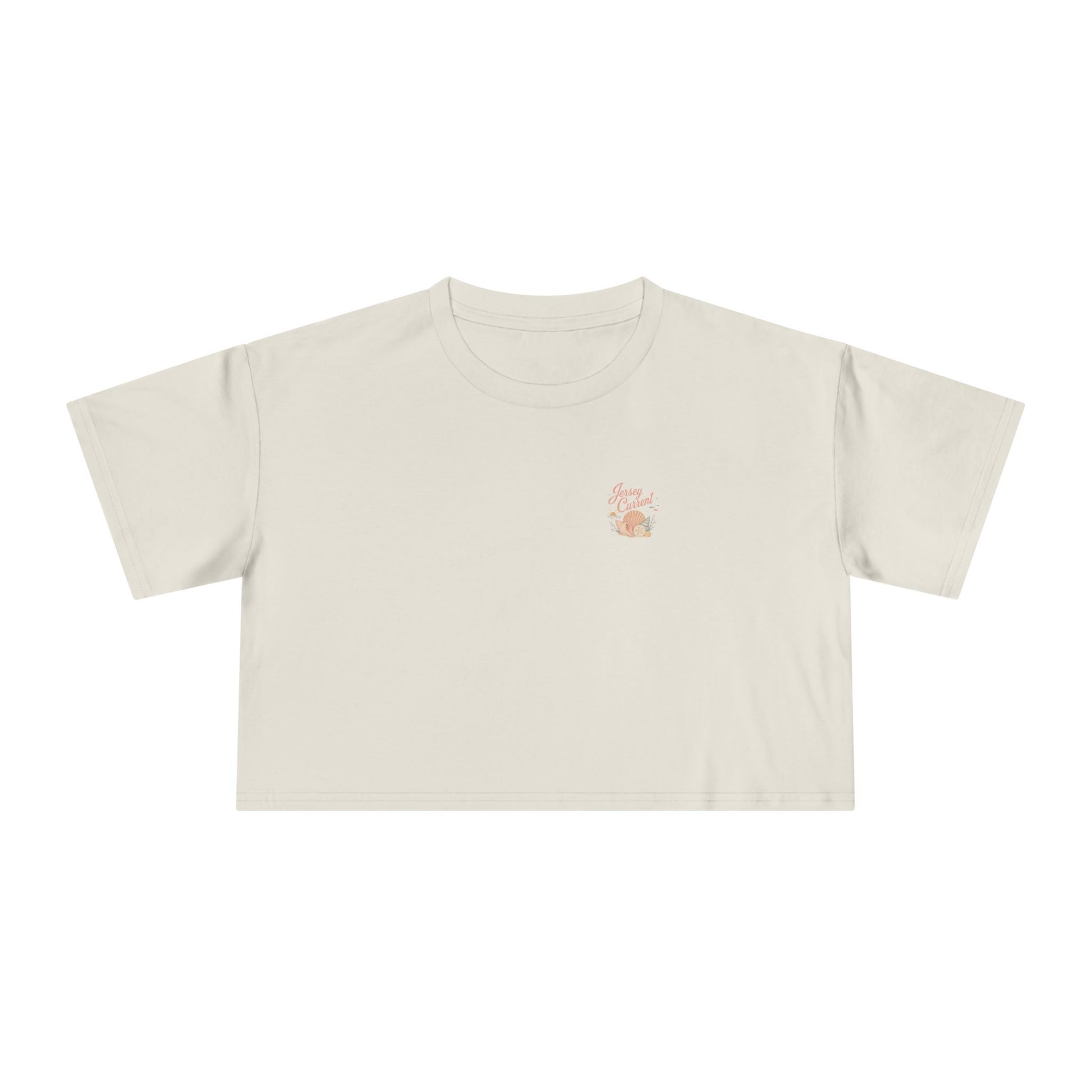 Coastal Bloom Cropped Tee