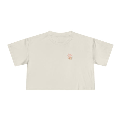 Coastal Bloom Cropped Tee